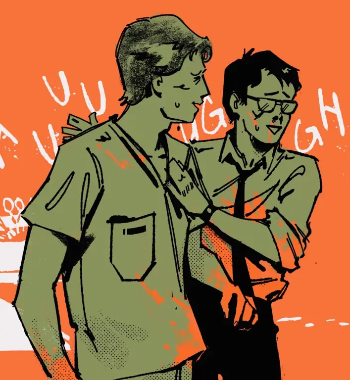 Gambar Herbert West, ilmuwan gila pencipta serum kebangkitan mayat Herbert West, tokoh utama dalam film Re-Animator