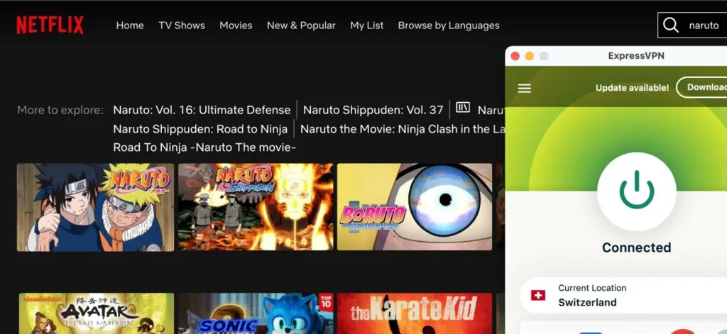 Memilih Platform Streaming Antarmuka situs streaming Naruto Shippuden
