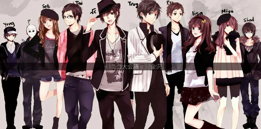 Menikmati Anime Bersama Menonton anime bersama teman-teman