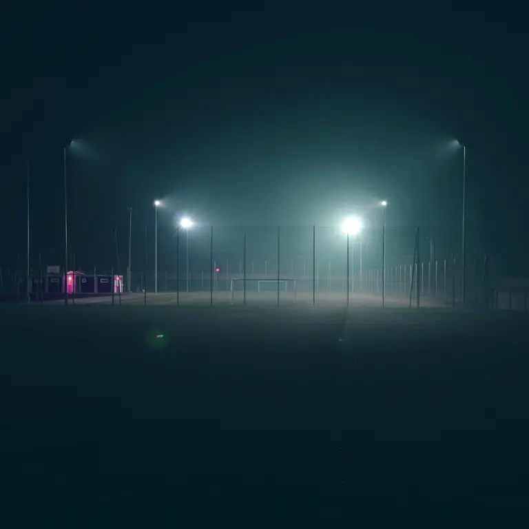 Ilustrasi lapangan sepak bola di anime Lapangan sepak bola anime yang spektakuler