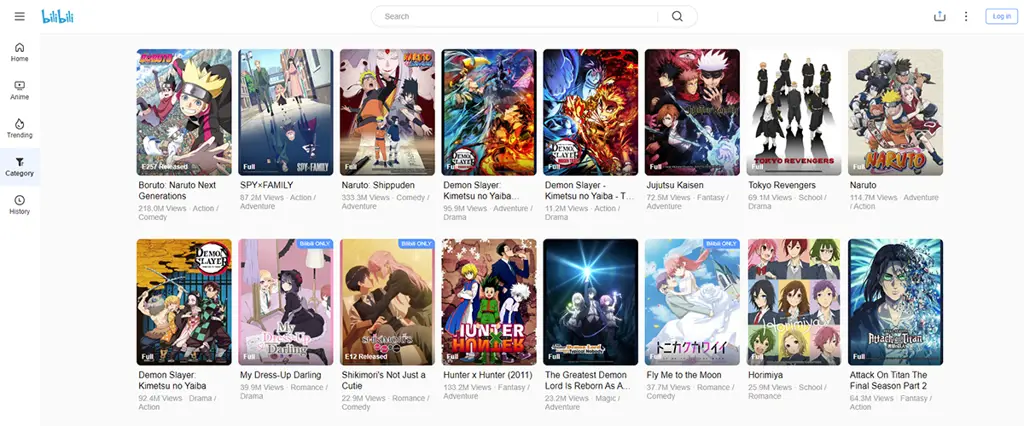 Perbandingan Layanan Streaming Anime Terbaik Tabel perbandingan layanan streaming anime terbaik