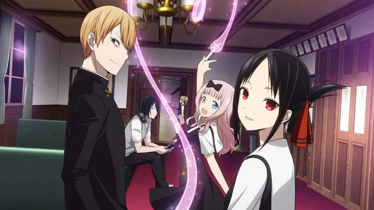 Adegan romantis dan komedi dari anime