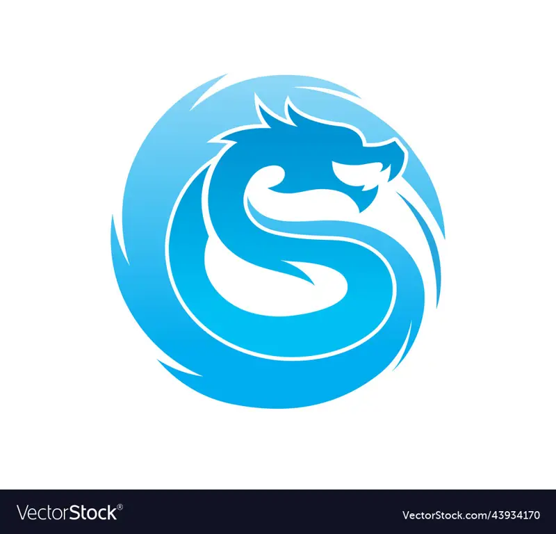 Logo Anime Blue Dragon Logo anime Blue Dragon